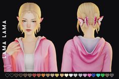 Прическа Леола - LAMA LAMA | Boosty Lama Lama, Sims 4 Anime, Sims 4 Body Mods, Sims 4 Mm, Sims Four, Sims Hair, Sims 4 Mods Clothes, Sims 4 Game, Sims 4 Cc Finds