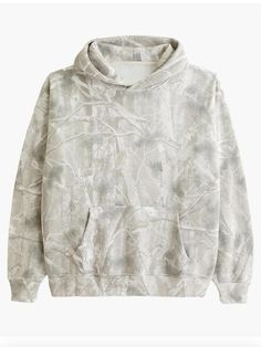 Women's Camo Hoodie Maple Leaf Print Oversized Hooded Sweatshirt Fleece Casual Long Sleeve Pullover Sweatshirts with Pockets Camo Jacket Outfit, Camouflage Hoodie, Camo Top, Camo Outfits, Womens Camo, Gray Camo, Camo Hoodie, Sports Hoodies, Mens Essentials