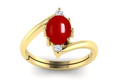 PRICES MAY VARY. Natural Red Coral Materials and High Quality Handmade finish. AAA+Quality Grade Gemstones Professions: Red Coral / Lal Moonga / Munga is suppose to have great positive effects on the people from business of Gold, Agriculture, Weapons, Steel, Property, Armed and Security Services, Dental, Surgery, Chemical Natural Original Red Moonga Loose Gemstone Disclaimer : product colour may slightly vary due to photographic lighting sources or your monitor settings Natural Red Moonga mad go Coral Rings For Women, Dental Surgery, Gold Gemstone Ring, Coral Ring, Inspired Necklace, Coral And Gold, Western Jewelry, Gold Plated Rings, Simple Necklace