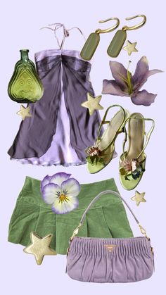 Green And Purple Outfit, Daphne Blake, Mode Hippie, Earthy Outfits, Funky Outfits, Purple Outfits, Swaggy Outfits, Green Flower, Really Cute Outfits