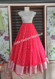 Long Frocks For Girls Party, Traditional Long Frocks, Saree Dress Design Ideas, Long Frocks Indian Designer Dresses, Saree Reuse, Long Frock Designs