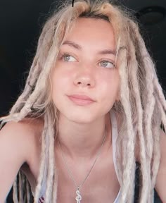 Viking Dreads, Dreads Diy, Hairstyles Dreadlocks, Blonde Dreadlocks