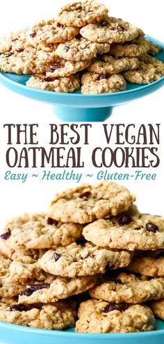 the best vegan oatmeal cookies easy and healthy gluten - free