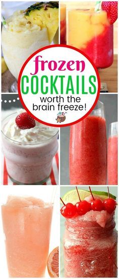 frozen cocktails worth the brain freeze