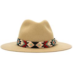 Price includes a Lola Sambboho hat & a Phoenix hatband. Save 10% with this bundle. Select hat size. Hatband is one size fits all. Hatband is removable.  An iconic must-have Fedora hat that will never get out of fashion. Sambboho's Lola hat has a soft brim and indented crown. A chic piece to be worn at all seasons o Adjustable Flat Brim Country Fedora, Country Style Adjustable Fedora With Flat Brim, Beige Fedora Panama Hat For Festivals, Bohemian Sun Hat With Curved Brim, One Size, Bohemian Sun Hat With Curved Brim One Size, Bohemian Fedora Straw Hat, Bohemian Curved Brim Sun Hat One Size, Bohemian One-size Fedora Straw Hat, One Size Beige Fedora Hat