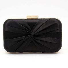 Small Hand Bags For Women Wedding Clutch Purse, Black Clutch Bags, Clutch Purse Black, Bow Clutch, Satin Clutch, Bridal Bag