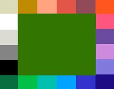 an image of different colors that are in the same color scheme