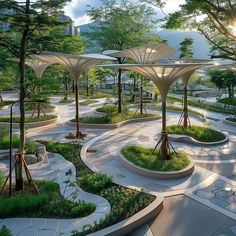 Landscape Plaza Design, Atrium Landscape Design, Outdoor Museum Landscape, Community Park Design Public Spaces, Resort Landscape Design Outdoor Spaces, Biophilic Landscape Design, Podium Landscape Design, Plaza Landscape Architecture