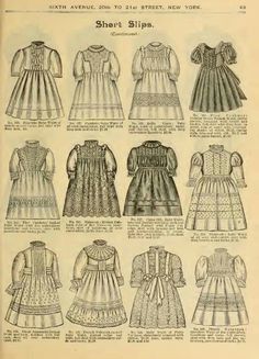 Vintage Girls Clothes, Victorian Era Fashion, Modern Dresses, Vintage Childrens Clothing, 1890s Fashion, Antique Doll Dress, Doll Costume, Fashion Catalogue