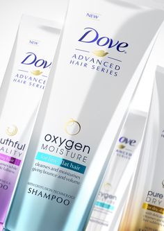 Dove Advanced Hair Series — The Dieline | Packaging & Branding Design & Innovation News Dove Cosmetic, Dove Hair Care, Haircare Packaging, Medical Cosmetic, Packaging Skincare, Pattern Reference, Dieline Packaging, Cosmetics Design, Fine Flat Hair