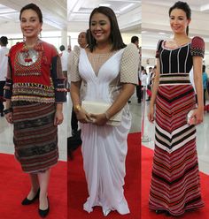 loren legarda filipiniana dress - Google Search Filipino Dresses, Modern Filipiniana Top, Philippine Costume, Filipina Dress, Filipina Fashion, Filipiniana Gown, Modern Filipiniana Gown, Modern Filipiniana Dress