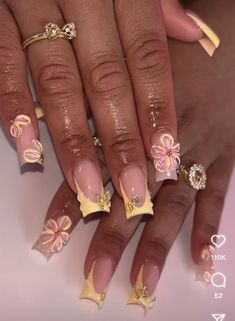 Nail Design Vacation, Jhene Aiko Concert Nails, Besame Mucho Nails, Medium Square Nails Designs, Vacation Nails Black Women, Bottle Of Whiskey, Orchid Nails, Long Acrylic Nail Designs, Hard Nails