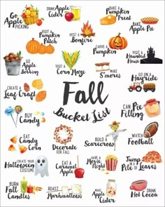 what's on your plate? fall bucket list for the entire family and friends