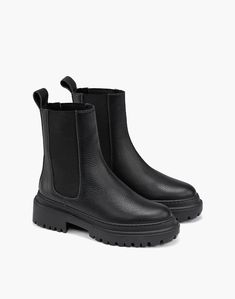 Maguire Cortina Chelsea Boot Black Winter Boots, Black Chelsea Boots, Boots And Sneakers, Leather Pulls, Black Leather Boots, Winter Boots, Winter Boot, Rubber Rain Boots, Florence