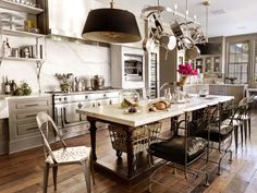 the kitchen is clean and ready to be used for dinner or lunch time, as well as many other things in the house