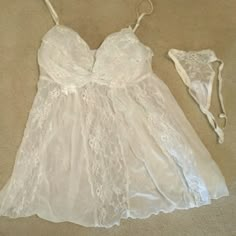 Sheer White Lingerie Nightie. Never Worn Before With Separate Things Still Attached Sheer Camisole For Bedtime, Night Ware, Clothes To Draw, Coquette Clothing, Gaslight Gatekeep Girlboss, Here With Me, Be Quiet, Fredericks Of Hollywood, Figure Poses