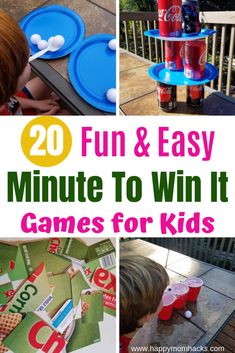 20 fun and easy games for kids to play on the deck or in the back yard