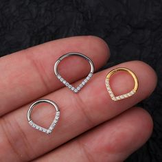 Hey, I found this really awesome Etsy listing at https://www.etsy.com/listing/1128698645/16g-implant-grade-titanium-v-shaped V Septum Ring, Bijoux Piercing Septum, Cute Septum Rings, Cartilage Piercing Hoop, Daith Ring, Septum Piercing Jewelry, Daith Rings, Earrings Cartilage, Helix Earring