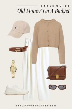 How To Dress 'Old Money' On A Budget: Spring & Summer 2024 Dress Old Money, Capsule Wardrobe Women, Budget Outfits, Classic Style Outfits, Stylish Work Outfits, Spring Summer 2024, Fashion Mistakes, 가을 패션, Blow Your Mind