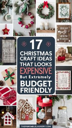 christmas crafts that looks expensive but extremely budget friendly