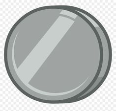 a gray and white round object on a transparent background