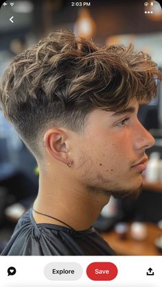 Boys Long Top Short Sides Haircut, Long On Top Faded On Sides Men, French Top Haircut Men, Shaggy Teen Boy Haircut, Teen Boys Curly Haircut Trendy, Mid Mullet Hair Men, Boys Blonde Haircut, Fringe Down Hairstyles Men, Trendy Male Haircut