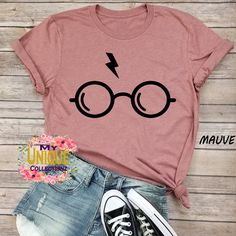 These Beautiful Handmade Harry Potter Unisex Shirts Are Super Comfortable And Perfect For Any Occasion Or Gift. This Is Just Great For Any Disneyland Trip Shirt. Color:Mauve Sizes:Xs - Xl(Unisex) Material:100% Cotton Brand:Bella Canvas (Made In The Usa) Print:Direct To Garment (Eco-Friendly Ink) Condition:Brand New Hand-Made Unisex Shirts That Are Made To Order, Usually Takes 1-2 Days For Production. P.S. We Have More Beautiful Harry Potter Designs Available In Our Shop. Thank You So Much! Girls Trip Harry Potter Shirts, Universal T Shirt Ideas, Harry Potter Family Shirts For Universal, Harry Potter Sweatshirts, Diy Harry Potter Shirt, Harry Potter Teacher Shirts, Harry Potter Tshirt Ideas Design, Harry Potter Shirts Vinyl, Harry Potter Universal Studios Outfit