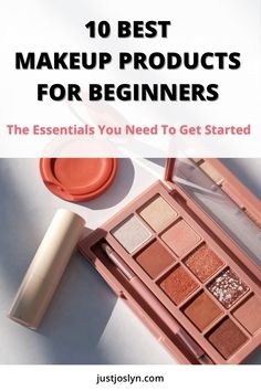 10 best makeup products for beginners. Check out this list of makeup essentials for beginners. If you are looking for a basic makeup starter kit and the must-have makeup items for beginners, click to see my top picks for the best makeup products! Primer For Dry Skin, Makeup Starter Kit