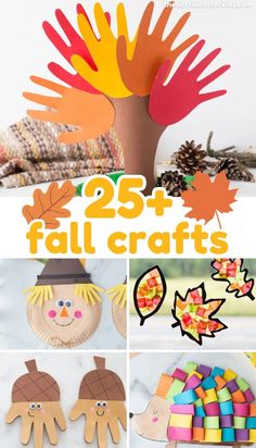 25 fall crafts for kids to make