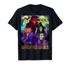 PRICES MAY VARY. Monster Mash Halloween Costume Funny Monster t-shirt.Halloween is here and it's time for trick or treating, candy and scary monster mash faces this shirt will definitely turn heads and mostly scare the Halloween candy out of the little monsters. HHW . This TWEAR TEE's Scary Monster Mash Halloween Costume Funny Monster T-shirt is the perfect gift for those would be trick or treaters or the candy handers to scare the pants off mom, dad, brother ,sister, grandmother, grandfather Ha Halloween Costume Funny, Scary Monster, Sporty Wear, Zombie Humor, Trick Or Treaters, Funny Monsters, Scary Monsters, Monster Mash, Trick Or Treating