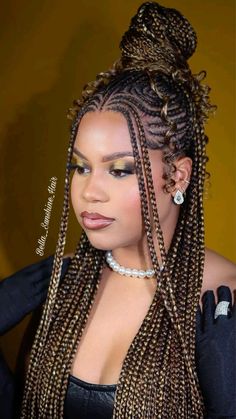 Latest Braided Hairstyles, Lemonade Braids Hairstyles, Black Hair Updo Hairstyles, Braided Hairstyles For Black Women Cornrows, Box Braids Hairstyles For Black Women