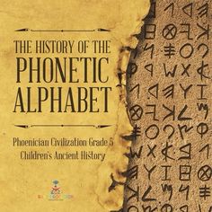 The alphabet, as we know it, developed over thousands of years, but originated from the written language known as Phoenician. The Phoenician alphabet was one of the first widely used alphabets in the world. Phoenician Civilization, Phoenician Alphabet, Roman Alphabet, Improve Handwriting, Phonetic Alphabet, Ancient Languages, Handwriting Alphabet, Ancient Mesopotamia, Beginning Reading