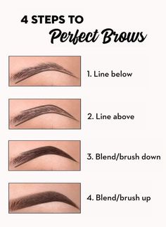 Draw Eyebrows, Membentuk Alis, Bentuk Alis, Eyebrow Makeup Tutorial, Mekap Mata, Makeup Order, Makeup Tip, Face Template, Beginners Eye Makeup