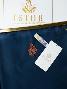 ISTOR Men’s Unstitched Meer Luxurious Pima Cotton Suit - Denim Online Shopping Websites, Printed Dresses, Fabric Houses, Fabric Stores Online, Shopping Sites, Shopping Websites, Jacquard Fabric, Designer Suits, Product Label