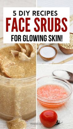 Diy Face Scrubs, Scrubs Recipes, Scrubs Diy, Facial Scrub Recipe, Homemade Facial Scrub, Natural Facial Scrub, Diy Facial Scrub, Homemade Scrubs, Face Scrub Recipe