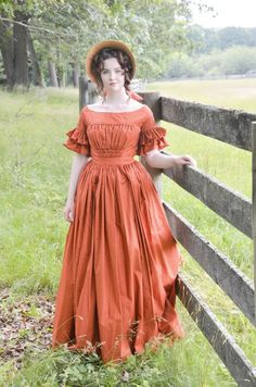 1840s Dress, Angela Clayton, Regency Costume, Victorian Style Clothing, Edwardian Gowns, Costume Inspirations, Dotted Dress, 1890s Fashion, Tea Gown