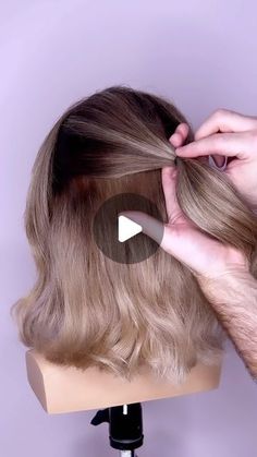 Joseph I'Anson on Instagram: "Who struggles getting Short Mid-length hair into a hairup? Well Im here show you just how easy it can be with my easy to follow hair tutorial. This faux braid is soo beautiful and perfect for whatever the occasion dress it up dress it down it’s always going to look fabulous!!!! What do you guys think of this style? L’IMAGE Mannequin - “DENISE” from @equip_the_creative use code Joseph10 at the checkout to get 10% off your order. Created using @revlonprofessionaluk style Masters. #hairinspo #hairtutorial #beyondtheponytail #reel #reelitfeelit #hairup #hairups #hairupdo #updo #updos #updotutorial #bridalhair #hairideas #weddinghairdo #weddinghair #bohohair #bohowedding #shorthair #bridalhairinspo #igreels #upstyle #hairwedding #hairupdostyle #updostyles #sh Upstyles For Short Hair, Short Hair Updo Easy, Faux Braid, Medium Length Hair Up, Easy Hair Dos, Love Hairstyles, Short Hair Updo Tutorial, Easy Updos For Medium Hair, Hair Updos Tutorials