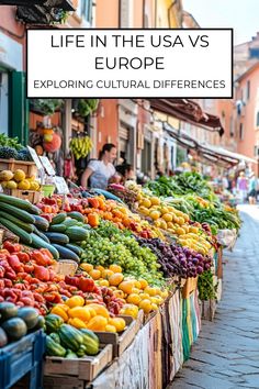 an open air market with lots of fresh produce