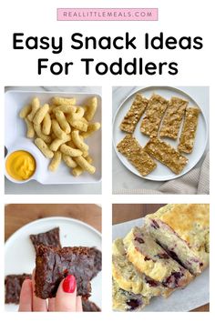 Every toddler parent needs quick snack recipes for their toddler! Here are several snack ideas! Each of these are designed to be more healthy and to be quick and simple. Try these super easy snacks for your toddler today!