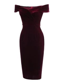 [Pre-Sale]Wine Red 1960s Velvet Bodycon Dress – Retro Stage - Chic Vintage Dresses and Accessories Red Velvet Bodycon Dress, Short Knit Dress, Retro Stage, Hollywood Theme, Velvet Bodycon Dress, Christmas Dresses, Retro Beauty, Winter Capsule, Moda Retro