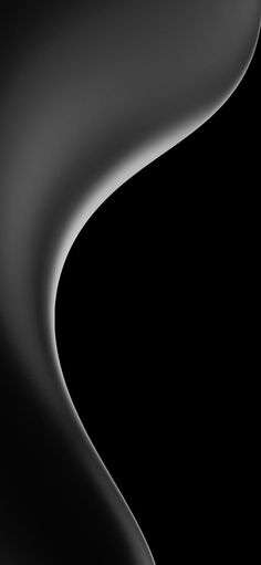 an abstract black and white background with wavy lines in the center, forming a curved curve