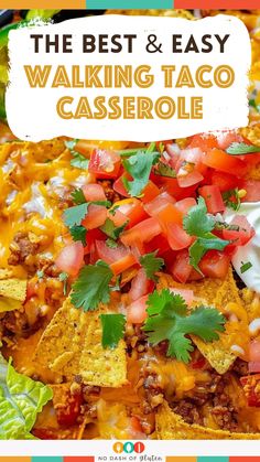 Walking Taco Casserole