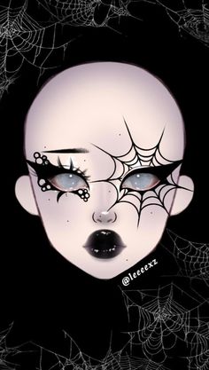 Hallowen Schminke, Eyeliner Inspo, Goth Makeup Tutorial, Goth Eye Makeup