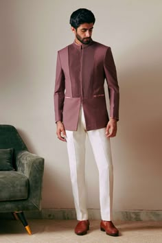 Indian Tradition Mens Wear, I Do Western For Men, Roka Outfit For Men, Bandgala Suits For Men, Formal Dresses For Men Style New, Mens Outfit For Wedding, Suit Designs Men, Designer Jodhpuri Suits For Men, Bollywood Fashion Men