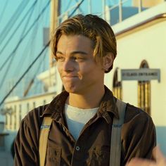 leonardo dicaprio Titanic, Download File, Suspenders, Twitter, White