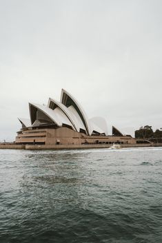 the sydney opera house as seen from across the water