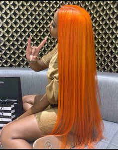 Paprika Hair Color, Weave Ponytail Hairstyles, Cute Hair Colors, Ginger Hair Color, Pelo Afro, Pretty Braided Hairstyles, Pretty Hair Color