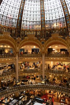 an overhead view of the inside of a building