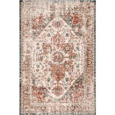 Pink Construction, Dining Room Area Rug, Affordable Area Rugs, Medallion Area Rug, Area Room Rugs, Transitional Living Room, Beige Living Rooms, House Rugs, Affordable Rugs