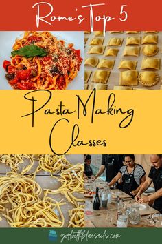 pasta making classes with the title rome's top 5